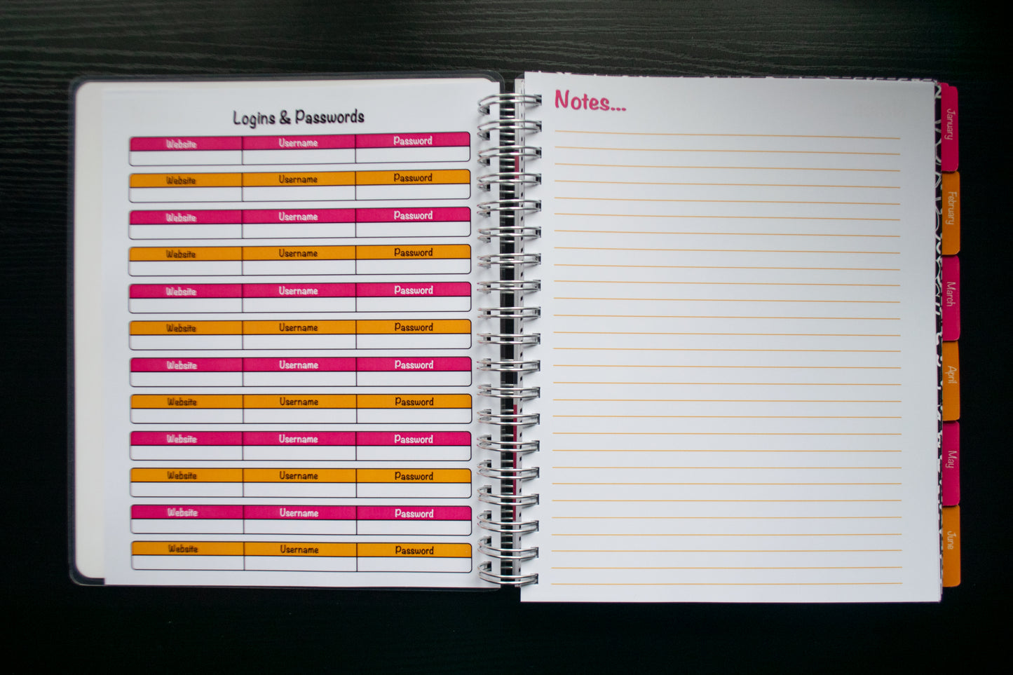 Business Planner, 8.5 x 10"