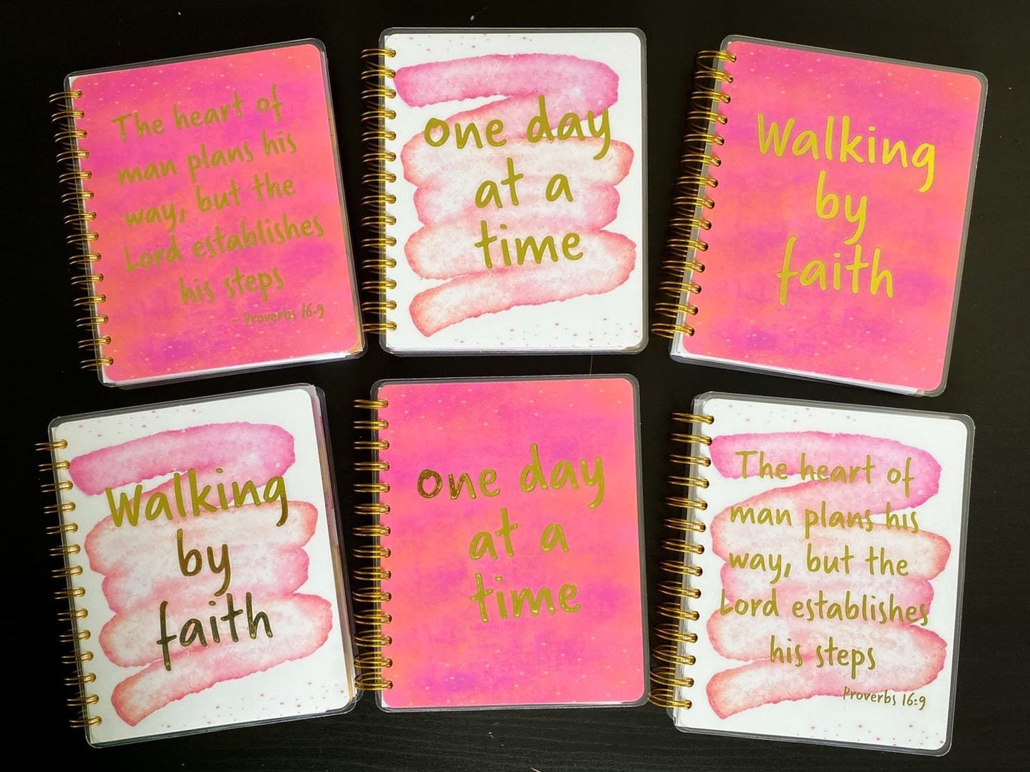 Standard Planner, Pink & Gold Series