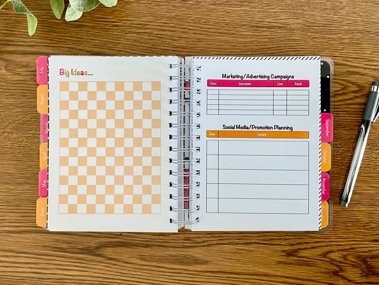 The Busy Boss Business Planner