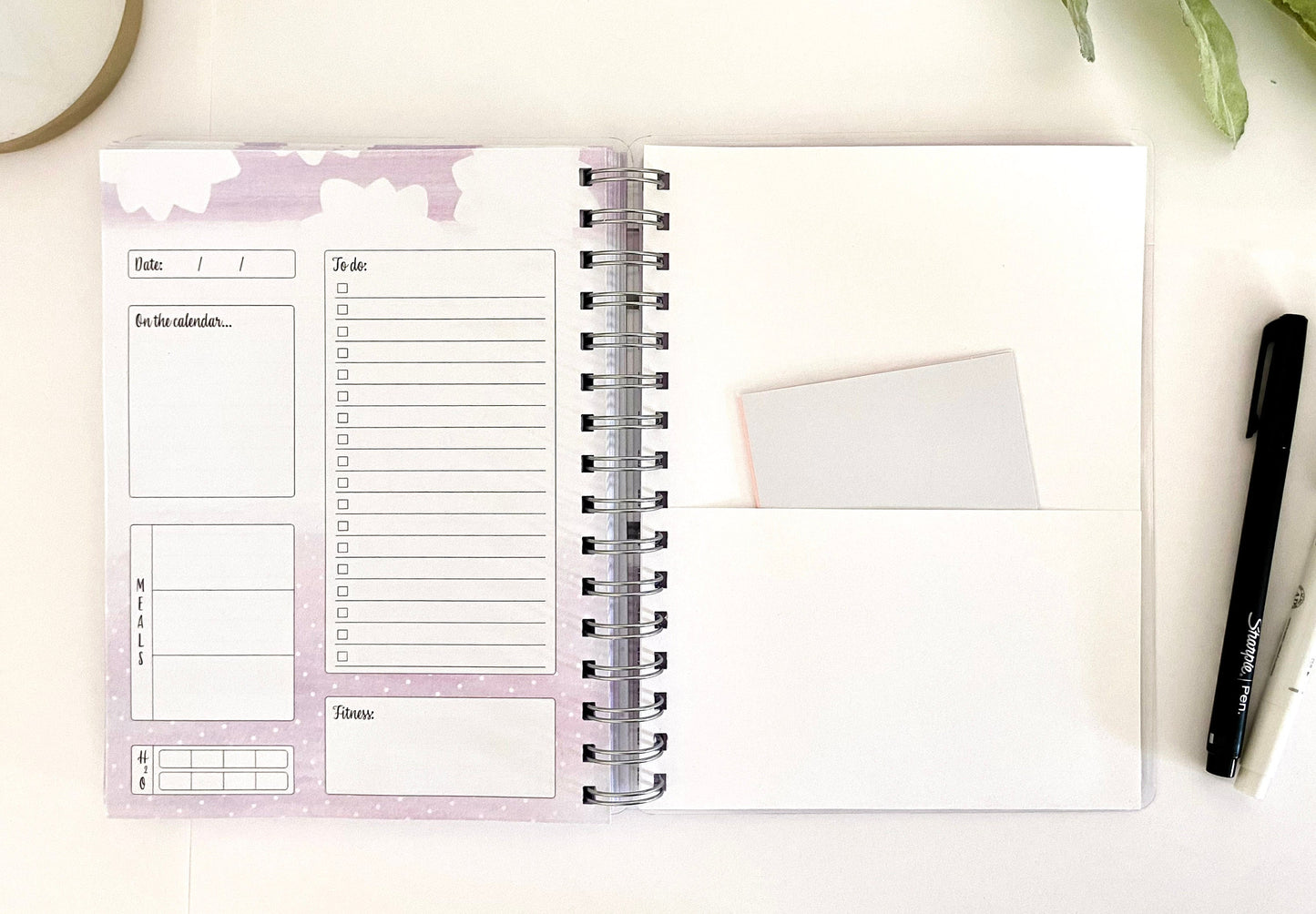 Daily To-Do Planner, Violet