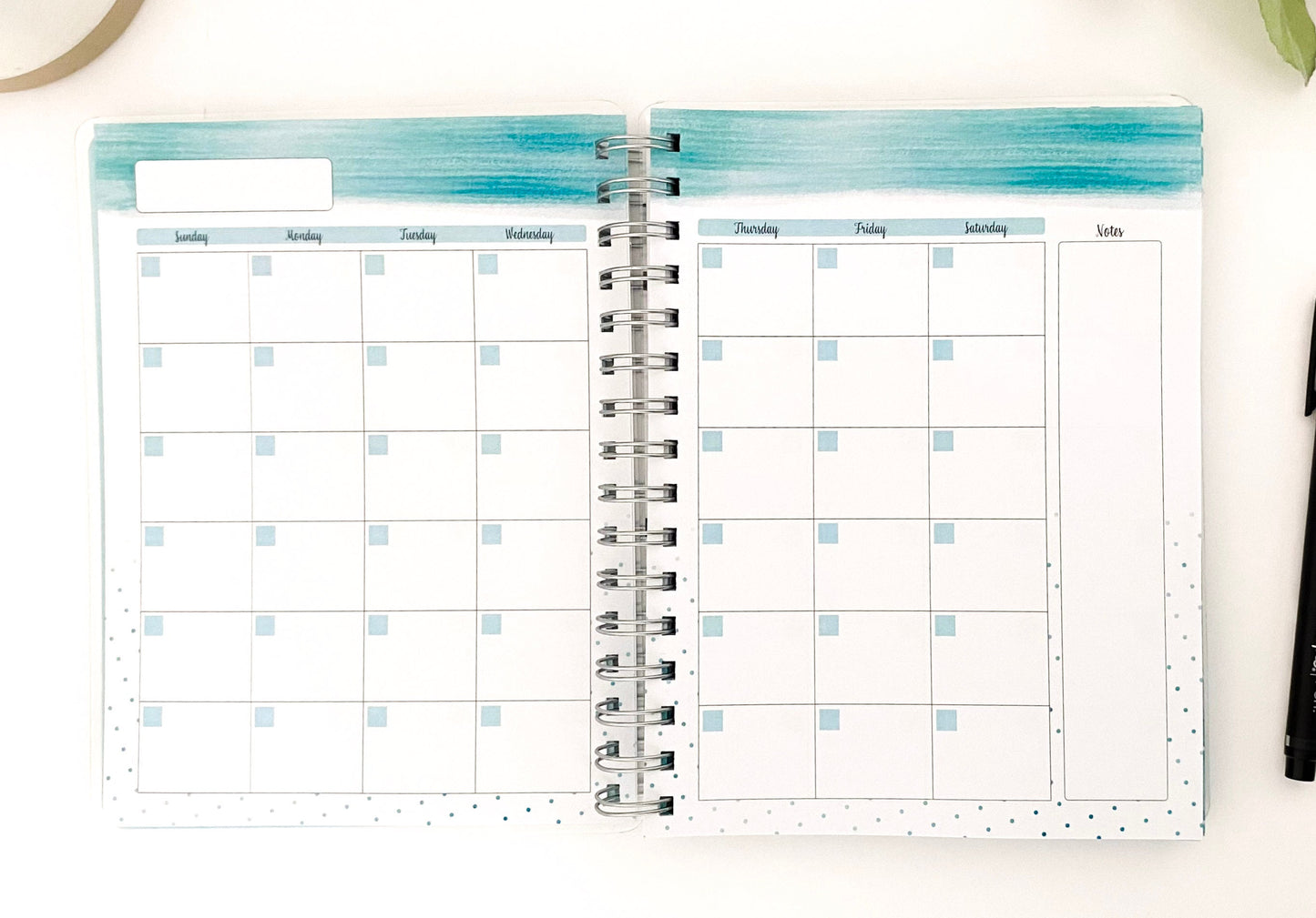 Daily To-Do Planner, Teal
