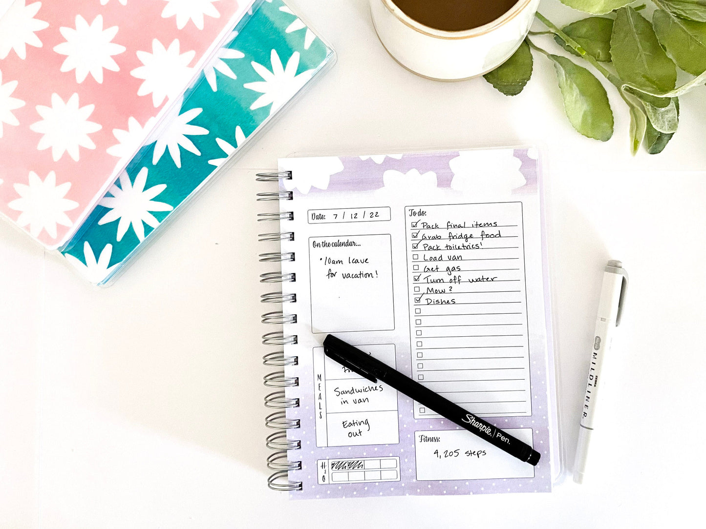 Daily To-Do Planner, Violet