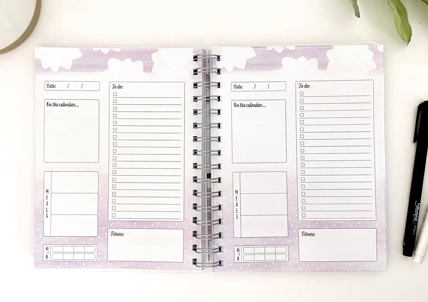 Daily To-Do Planner, Violet