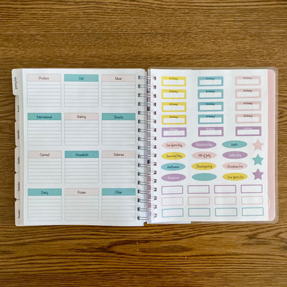 Mindful Momma Planner, Floral