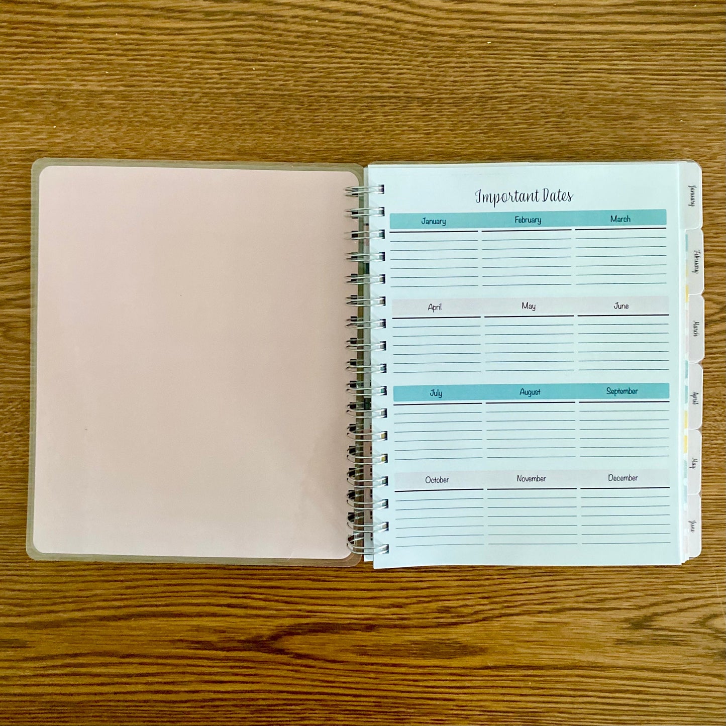 Mindful Momma Planner, Floral